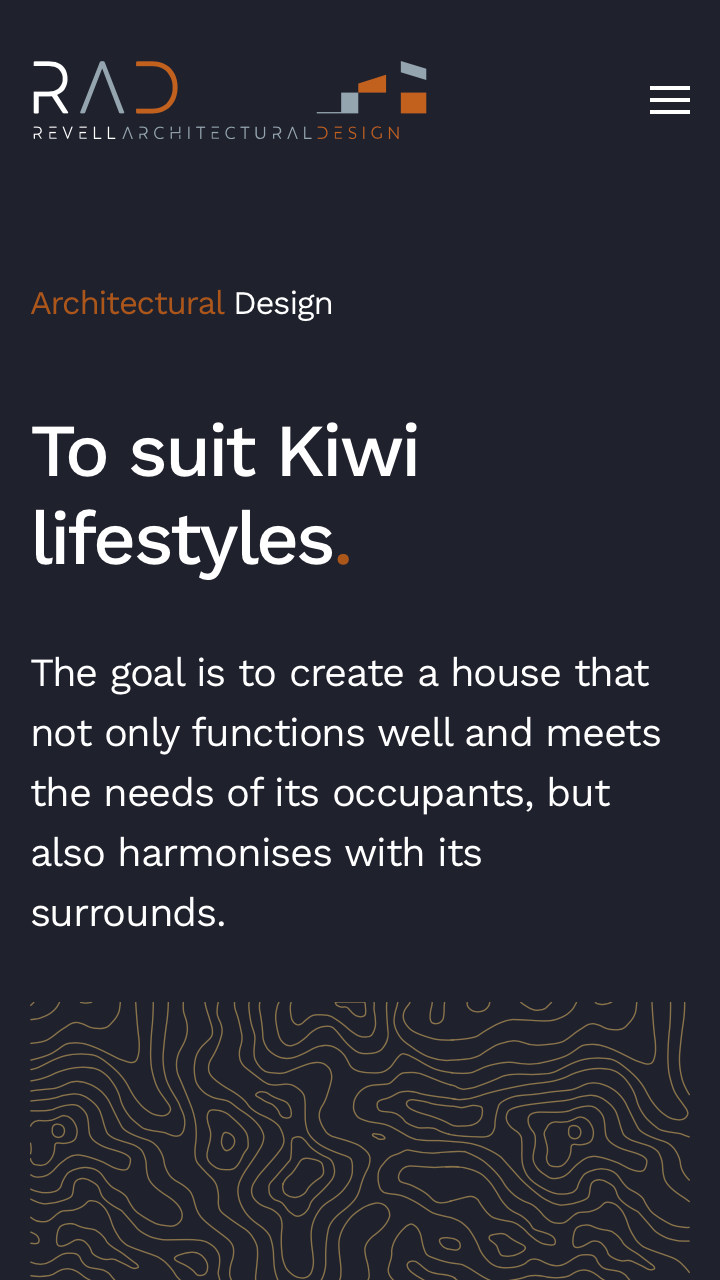 Mobile phone screenshot of Revell website’s home page