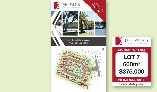 Sections sold sign